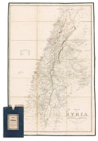(LEVANT.) James Wyld. Map of Syria Ancient and Modern. London: James Wyld, 1840