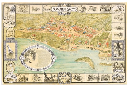 (MIAMI.) Ken and Ursula Hughs. Coconut Grove. Pompano Beach: L&M Graphics, 1980