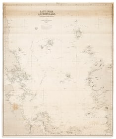 (SINGAPORE.) James Imray & Son. East India Archipelago [Western Route to China Chart No.2]. London,