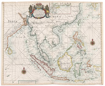 (SOUTHEAST ASIA.) John Thornton. A Chart of the Easternmost Part of the East Indies and China...