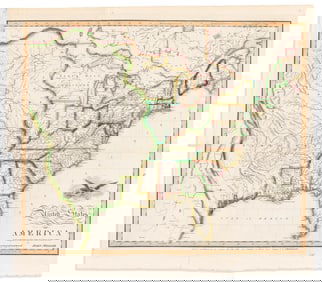 (UNITED STATES.) John Melish. United States of America Compiled from the Latest & Best Authorities.