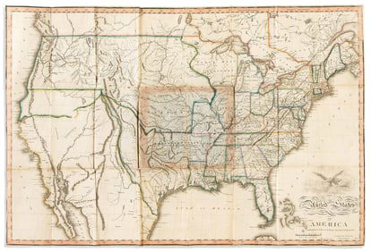 (UNITED STATES.) Benjamin Warner. United States of America Corrected & Improved from the Best