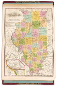 (AMERICAN ATLAS.) Anthony Finley. A New General Atlas... Philadelphia, 1834