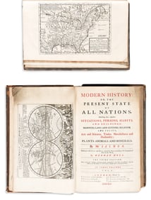 (GEOGRAPHY.) Thomas Salmon; and Herman Moll. Modern History; or, The Present State of All Nations.