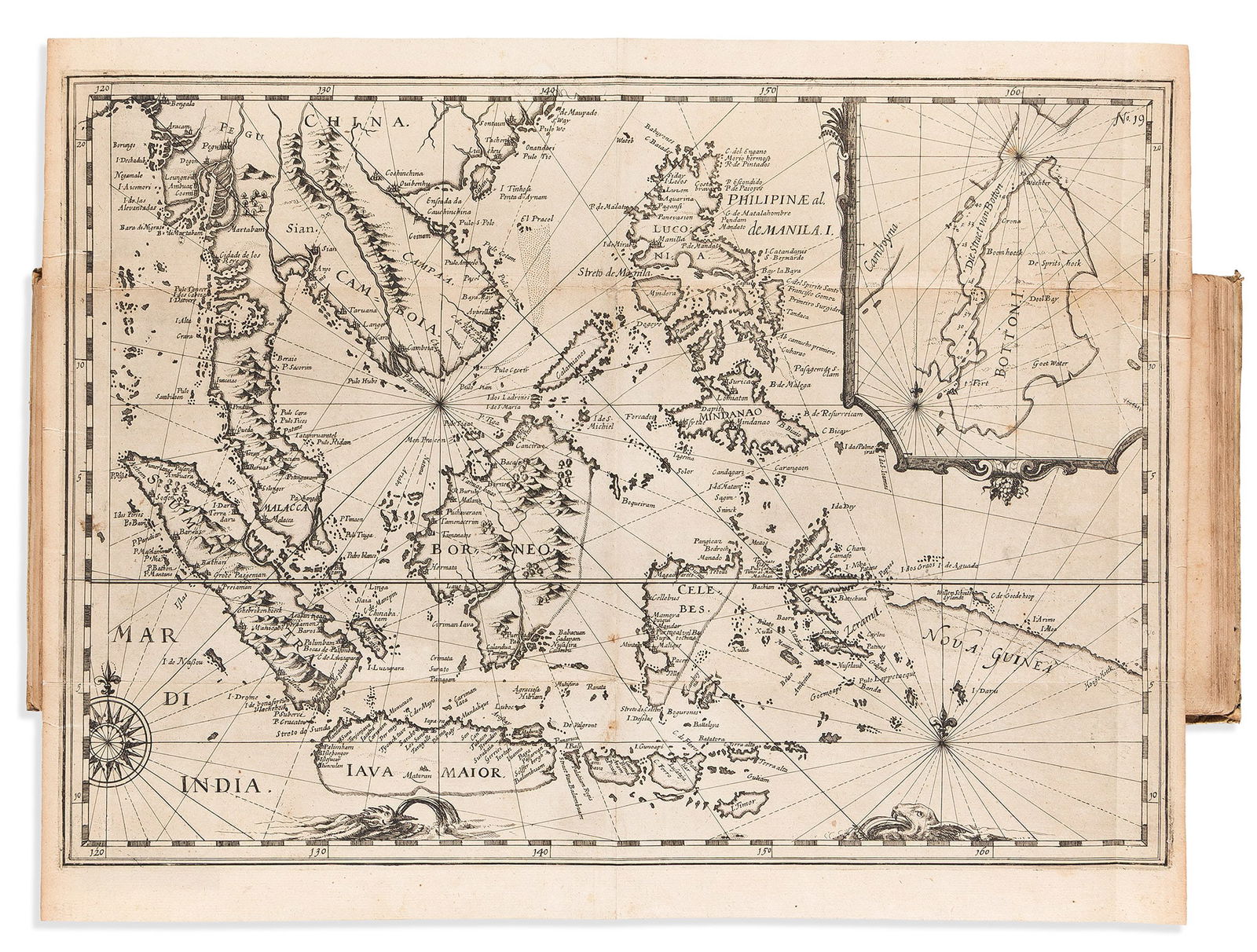 (TRAVEL -- EAST INDIA COMPANY.) Joris van Spilbergen. Speculum Orientalis Occidentalisque Indiae (1 of 5)