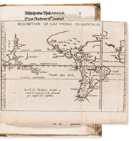 (TRAVEL -- NEW WORLD.) Levinus Hulsius. Achtzehender Theil der Newen Welt... Frankfurt: Johnann