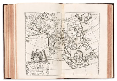 (TRAVEL.) Adam Olearuius; and John Davies, translator. The Voyages & Travels... to the Great Duke of