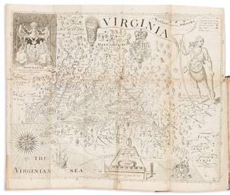 (TRAVEL.) Captain John Smith. The True Travels, Adventures and Observations of Captaine John Smith,