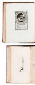 (NAUGHTY.) [Pierre-Francois Hugues d'Hancarville]. Two illustrated works of phallic worship and