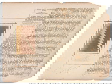 (ASTROPHOTOGRAPHY.) [The Great Comet of 1882.] South Africa, circa 1882