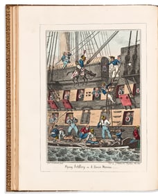 (SEAMEN.) [Matthew Henry Barker]; and George Cruikshank. Greenwich Hospital, a Series of Naval