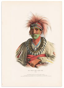 (NATIVE AMERICANS.) Thomas McKenney; and James Hall. No-Way-Ke-Sug-Ga. Otoe. Philadelphia: Rice &