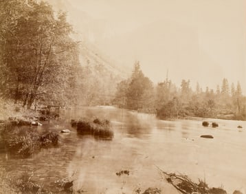 Eadweard Muybridge. Tutokanula, Valley of the Yosemite. 1872.