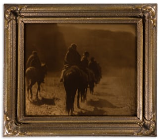 Edward S. Curtis. The Vanishing Race. 1904.