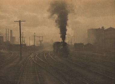 Alfred Stieglitz. The Hand of Man, from Camera Work Number 1. 1902; printed 1903.