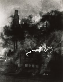 W. Eugene Smith. Smoky City, from the Pittsburgh Project. 1955-58; printed 1960s.