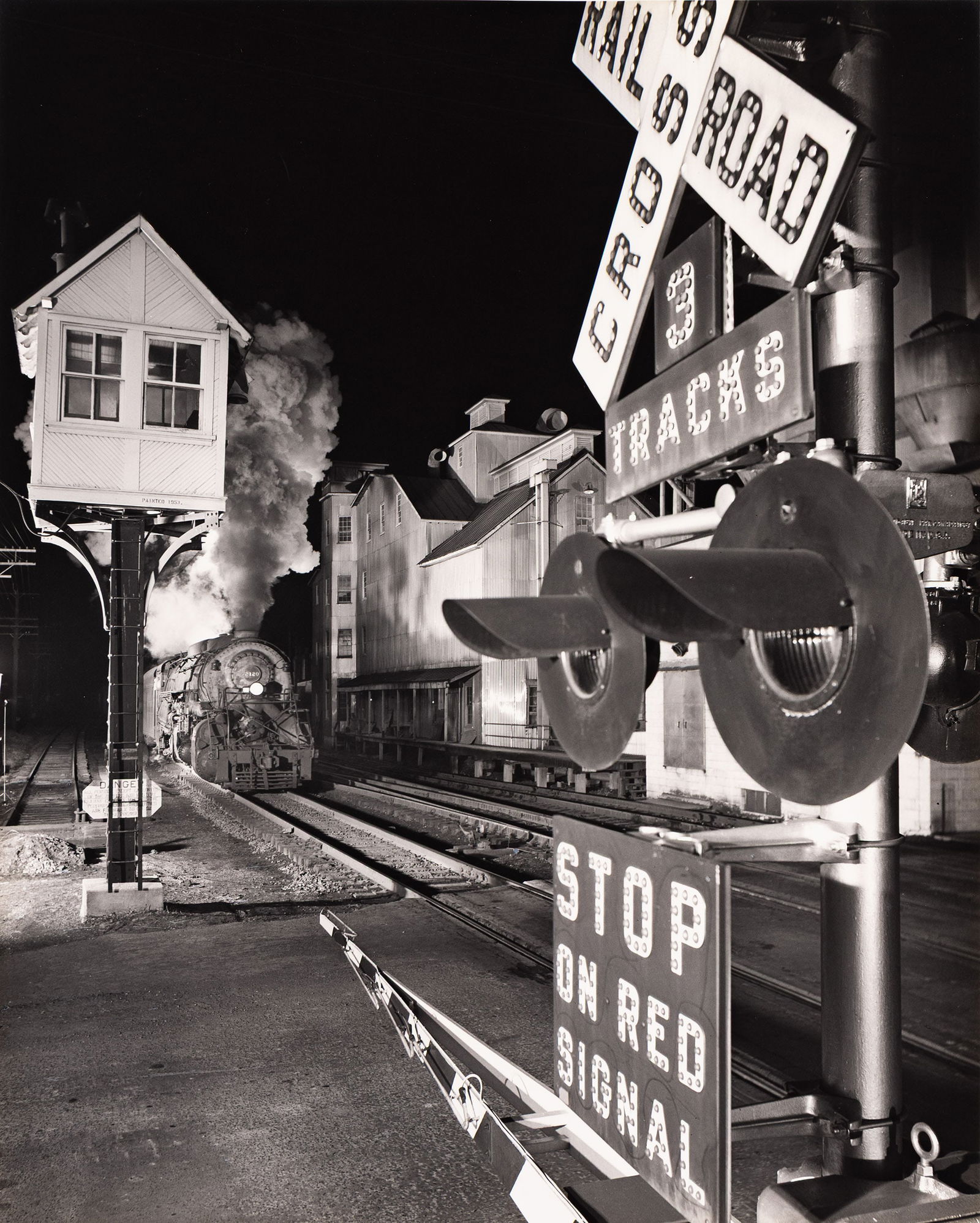 O. Winston Link. N&W 2nd 51, Luray, Virginia. 1956; printed 1989.: O. Winston Link1914-2001N&W 2nd 51, Luray, Virginia. 1956; printed 1989.Silver printWith Link's signature, print date, negative notation NW 821, and additional printing notations in pencil, and his co