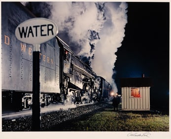 O. Winston Link. Highball for the Double Header, Roanoke, Virginia. 1959; printed 1970s.