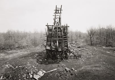 Bernd and Hilla Becher. Coal Tipple, Goodspring, Pennsylvania. 1975.