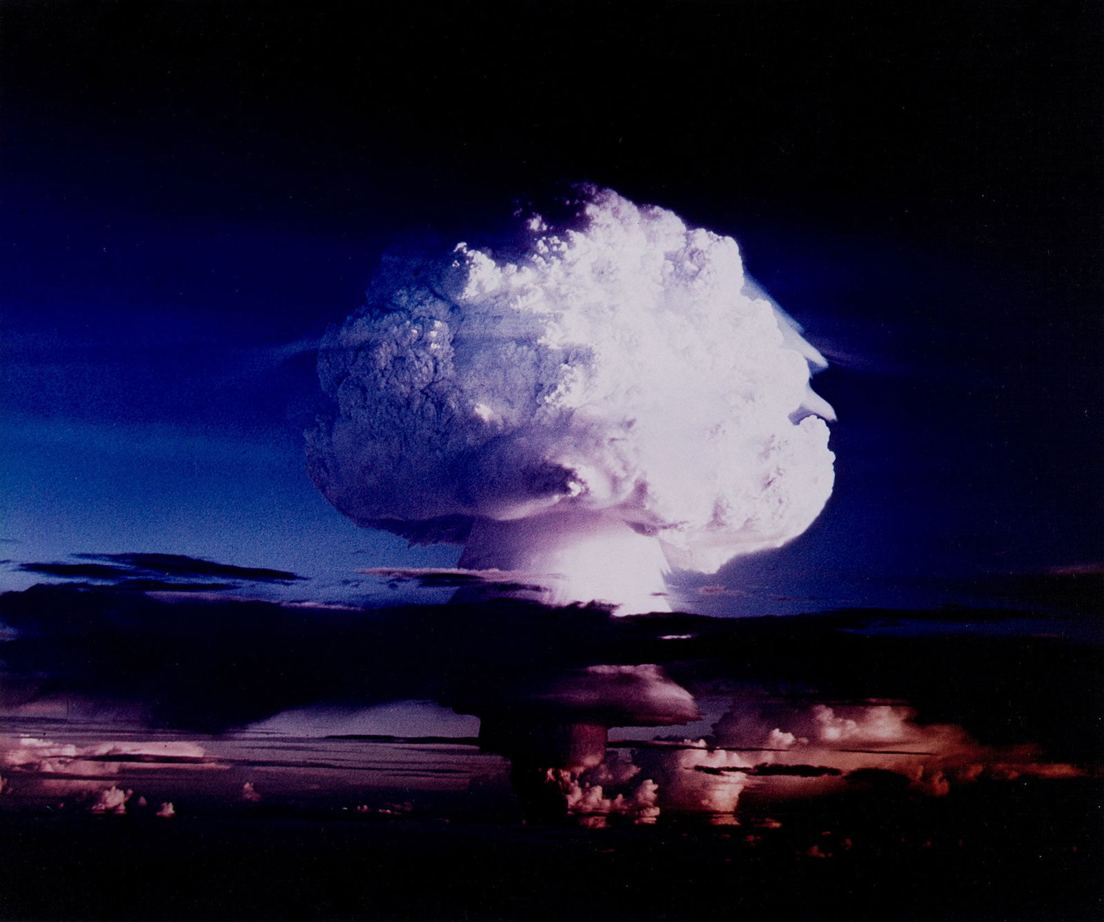 Ivy Mike” Nuclear Test on Elugelab. November 1, 1952. Robert Capa. Immigrant Tent Camp, near (1 of 1)