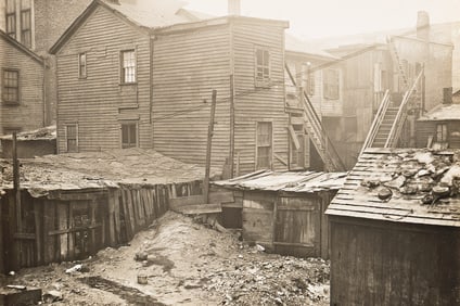 Lewis W. Hine. Chicago tenements. Circa 1910.