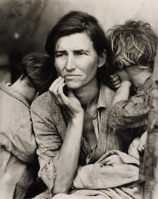 Dorothea Lange. Migrant Mother, Nipomo, California. 1936; printed 1960s.