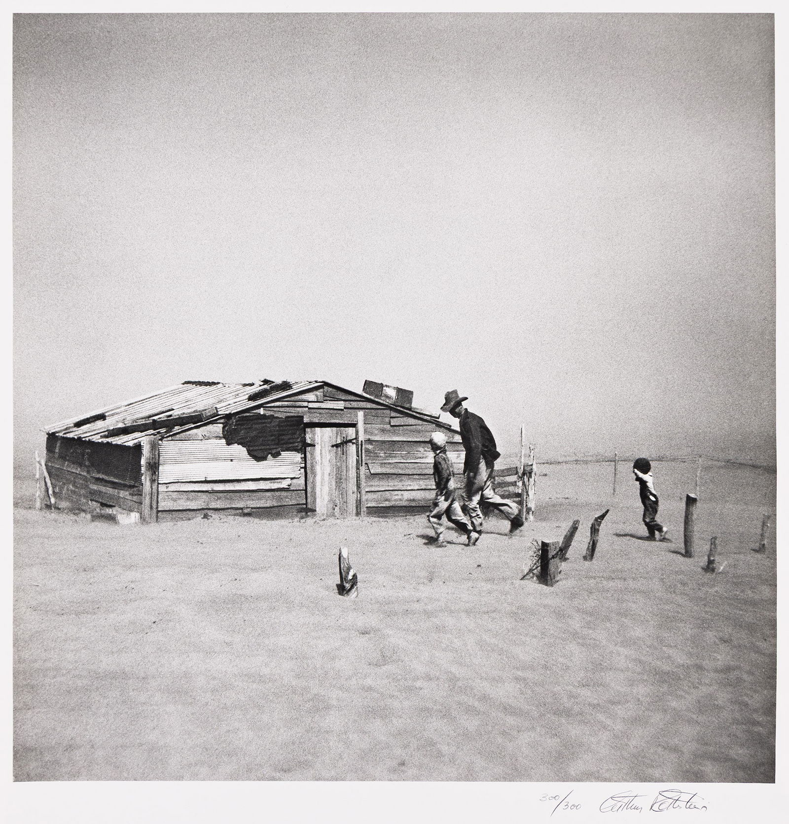 Arthur Rothstein. Dust Storm, Cimarron County, Oklahoma. 1936; printed circa 1980. (1 of 1)