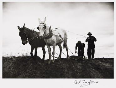 Carl Mydans. Preparing the Ground for Spring Planting, North Carolina. 1936; printed 1999.
