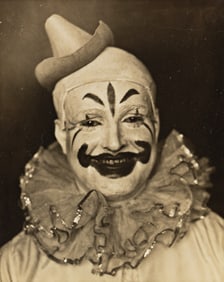 Collection of approximately 40 circus photos compiled by famed Barnum and Bailey press agent Roland