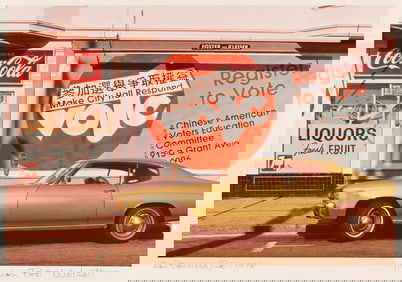 Marion Post Wolcott. Billboard, "Vote" San Francisco, CA. 1978.