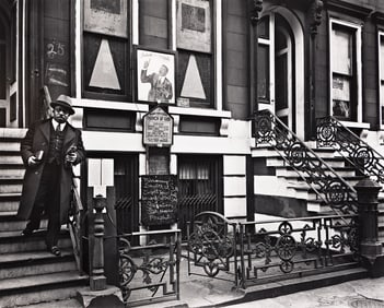 Berenice Abbott. Church of God, 25 East 132nd Street, from Abbott's New York, Portfolio IV. 1936;