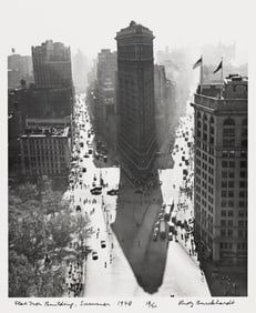 Rudy Burckhardt. A portfolio entitled "Rudy Burckhardt: Photos." 1945-54; printed 1981.