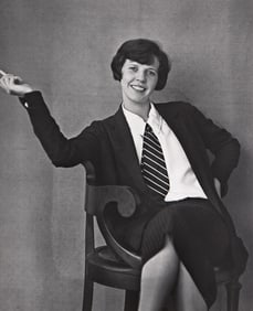 Berenice Abbott. Portrait of Dorothy Whitney (Mrs. Raymond Massey). Circa 1925; printed circa 1970.