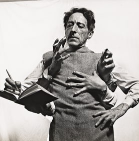 Philippe Halsman. Jean Cocteau, New York. 1949; printed before 1972.