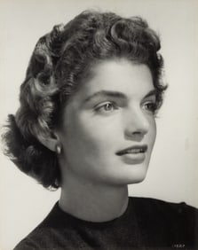 Horst P. Horst. Portrait of Jacqueline Bouvier [Kennedy]. 1953.