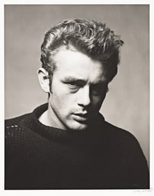 Roy Schatt. James Dean, from the Torn Sweater series. 1954; printed circa 1990.