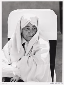 Todd Webb. Georgia O'Keeffe, Ghost Ranch. 1962; printed 1984.