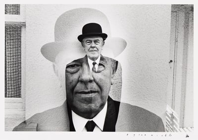 Duane Michals. A portfolio entitled "A Visit with Magritte." 1965; printed 1981.