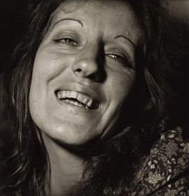 Diane Arbus. Portrait of Germaine Greer. 1971.