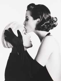 Steven Meisel Polly Mellen and Christy Turlington. 1991.