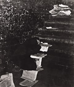 Bill Brandt. Homeless Girl. 1930s; printed 1970s.