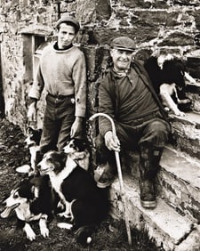 Chris Killip. George and Geoffrey Quirk, Bellaquine, Isle of Man. 1973; printed 1979.