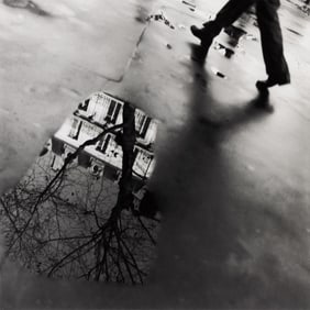 Louis Stettner. Place St. Augustine, Paris. 1993.