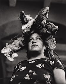 Graciela Iturbide. Nuestra Señora de las Iguanas [Our Lady of the Iguanas], Juchitán,
