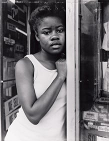 Dawoud Bey. A Girl in the Deli Doorway. 1989; printed 2000.