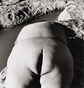 Laura Aguilar. Nature Self-Portrait #3. 1996.