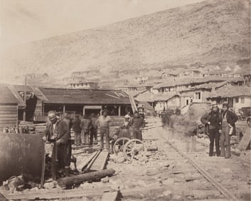 Roger Fenton. The Railway Yard, Balaklava. 1855-56.
