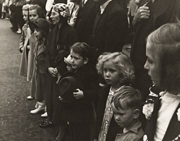 Gordon Coster. Labor Rally, Chicago. 1930s.