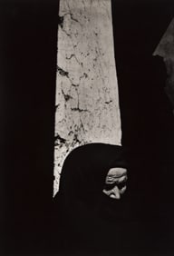 W. Eugene Smith. Woman in Shroud, from Spanish Village. 1951; printed circa 1960.