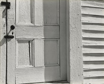 Edward Weston. Church Door, Hornitos, from Edward Weston: Fiftieth Anniversary Portfolio, 1902-1950.